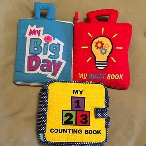 My Quiet Book Set - Red, Blue, Yellow